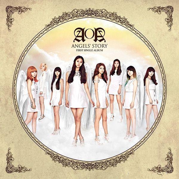 Capa do Single/EP "Angels' Story", de AOA