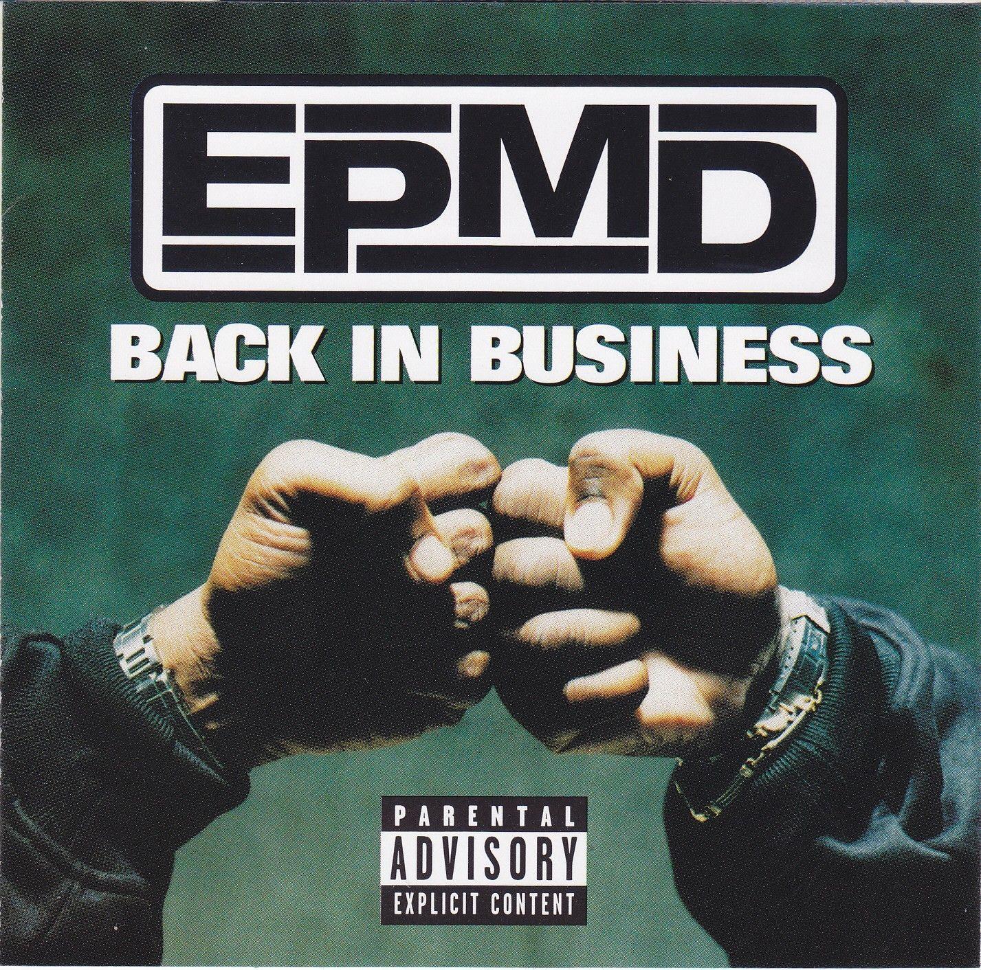 Portada de Álbum "Back in Business", de Epmd