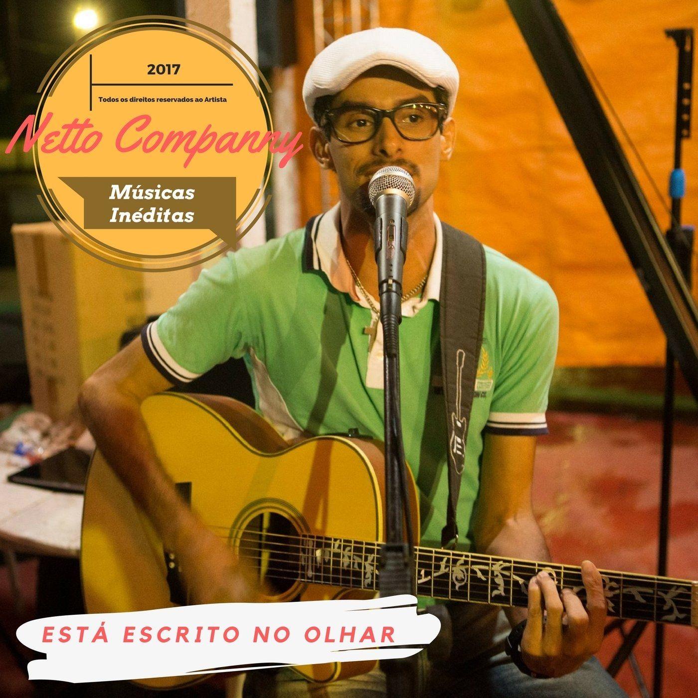 Portada de Álbum "Está Escrito no Olhar", de Netto Companny