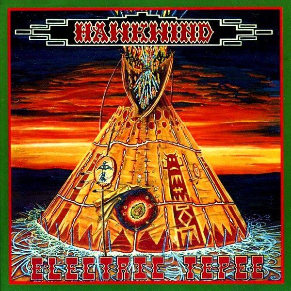 Capa do álbum "Electric Tepee", de Hawkwind