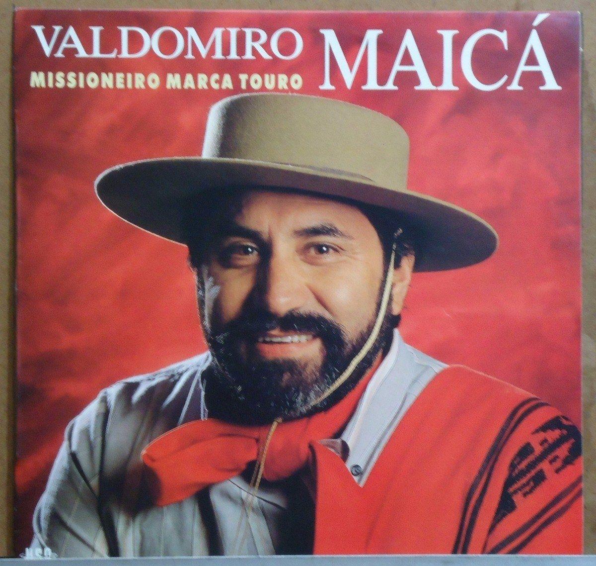 Portada de Álbum "Missioneiro Marca Touro", de Valdomiro Maicá
