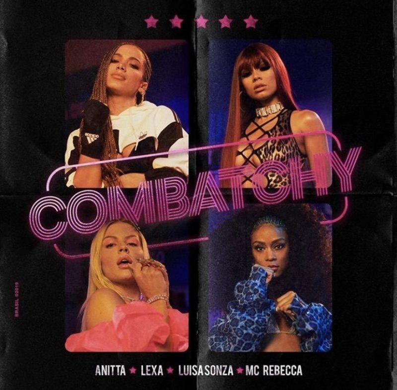Capa do álbum "Combatchy (part. Anitta, Lexa e Luísa Sonza)", de Rebecca