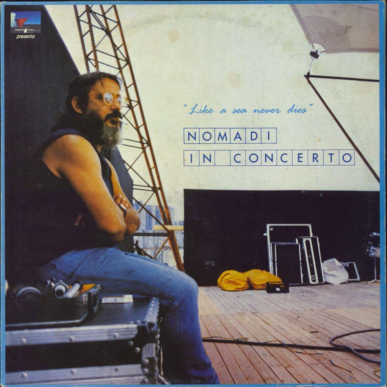 Portada del álbum "Nomadi In Concerto", de Nomadi