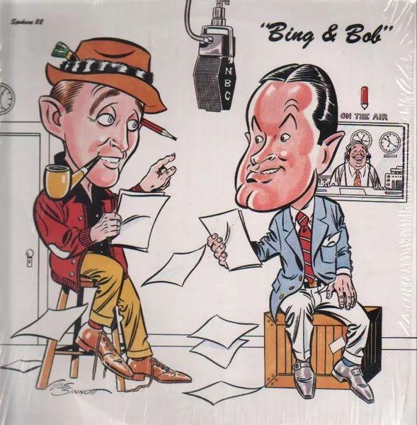 Album cover of "Bing & Bob" by Bing Crosby