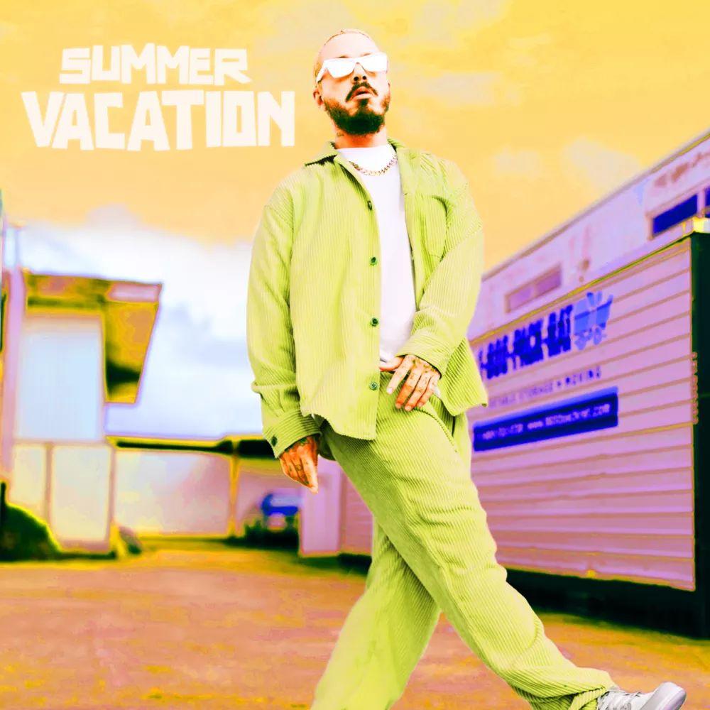 Portada del álbum "Summer Vacation", de J Balvin