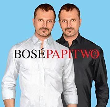 Capa do álbum "Papitwo", de Miguel Bosé