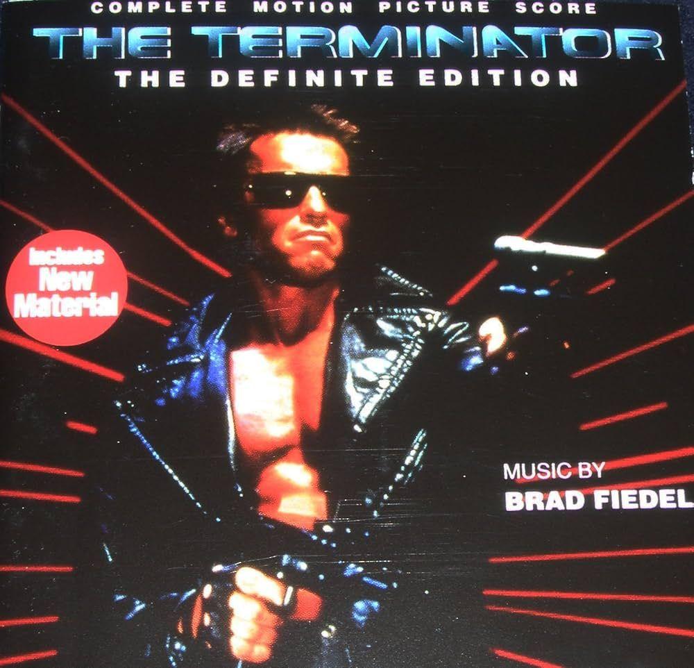Portada de Álbum "The Terminator ", de Brad Fiedel