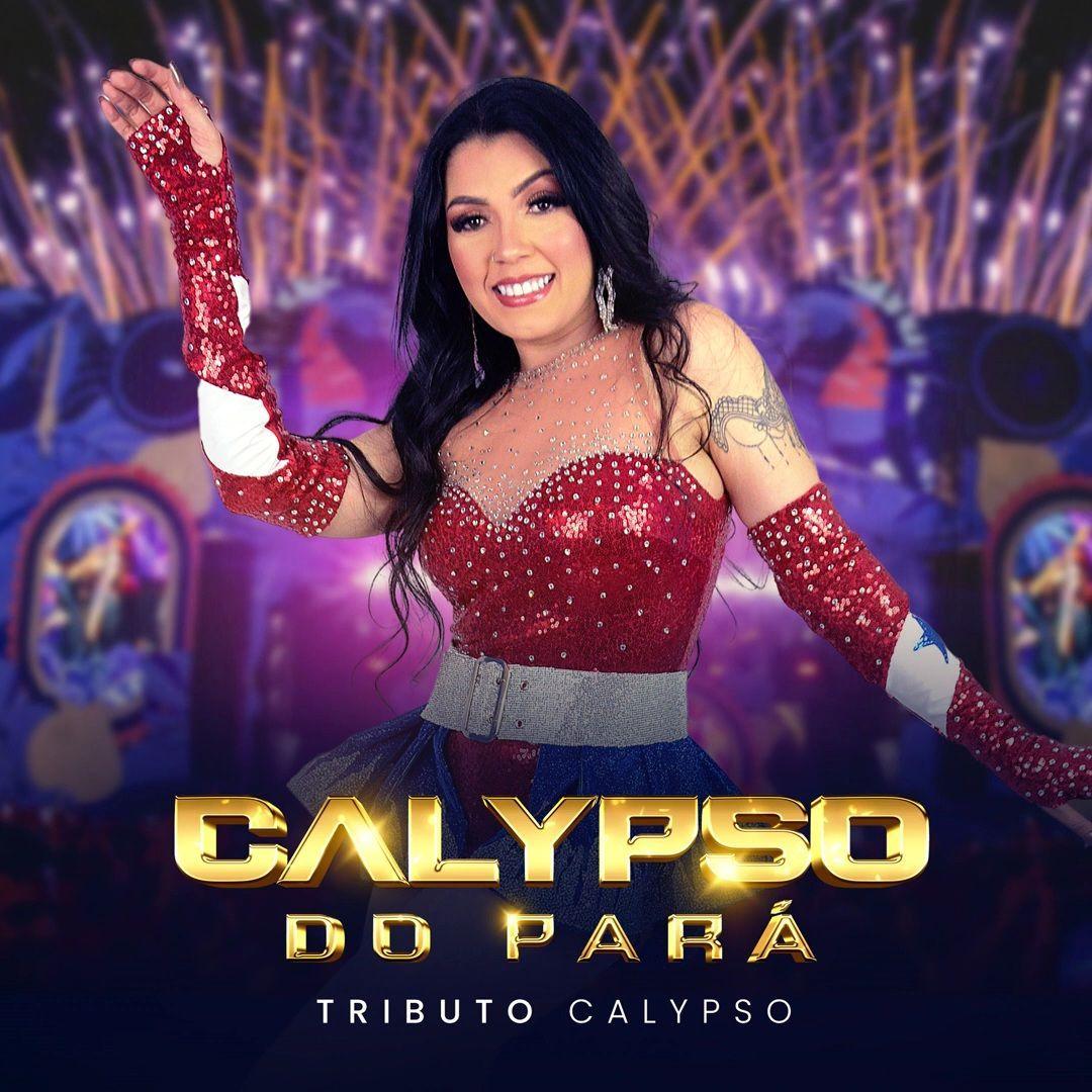 Album cover of "Tributo Calypso" by Banda Calypso do Pará