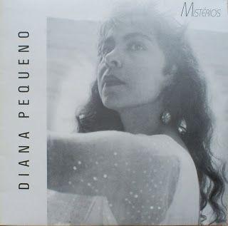 Portada de Álbum "Mistérios ", de Diana Pequeno