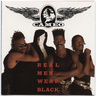 Portada de Álbum "Real Men... Wear Black", de Cameo