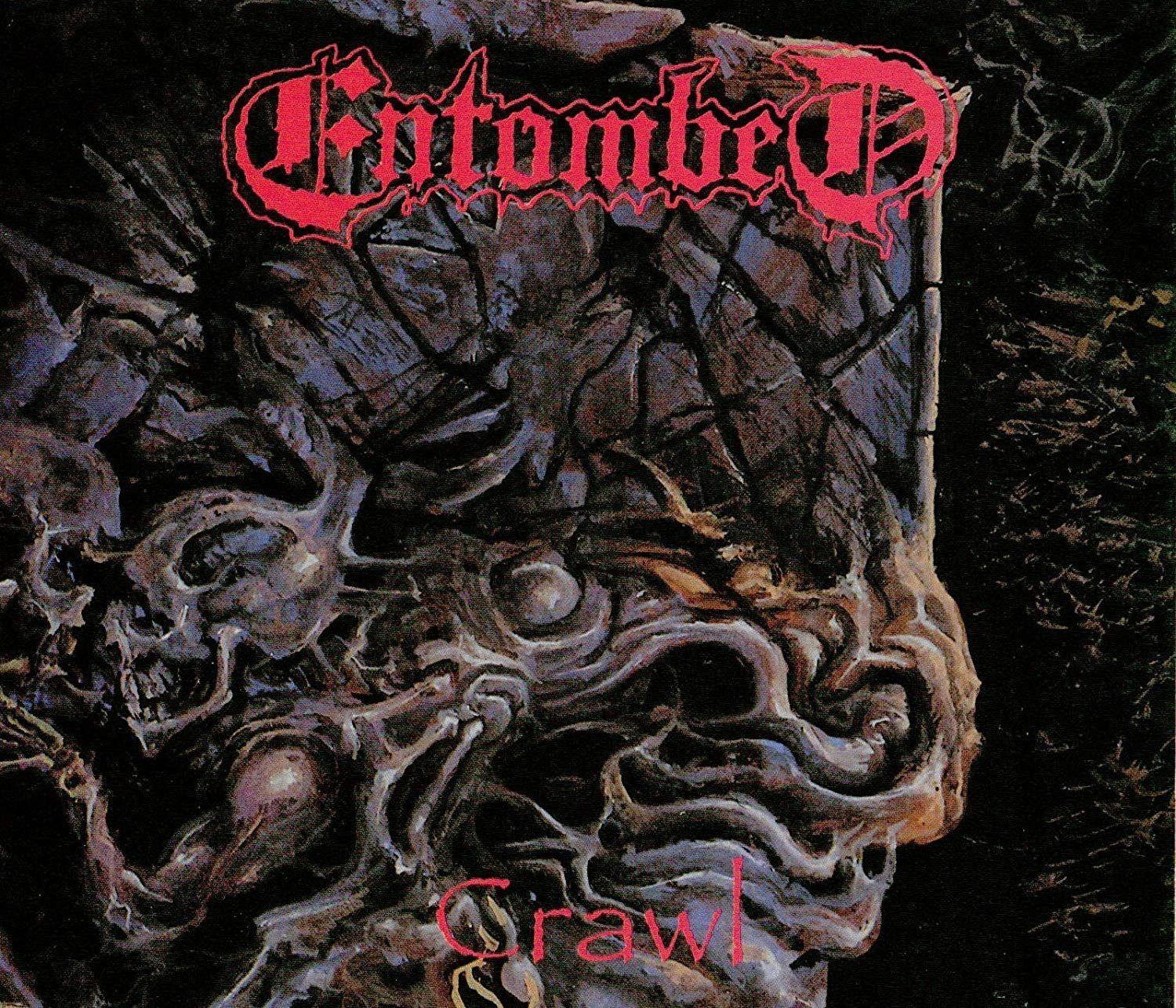 Album cover of "Crawl" by Entombed
