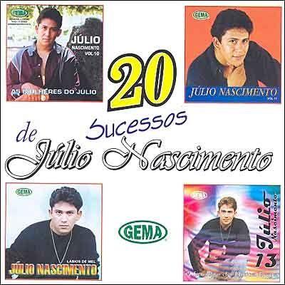 Portada de Álbum "20 Sucessos de Júlio Nascimento", de Júlio Nascimento