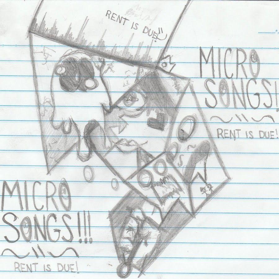 Portada de Sencillo/EP "MICRO SONGS! ", de RENT IS DUE!