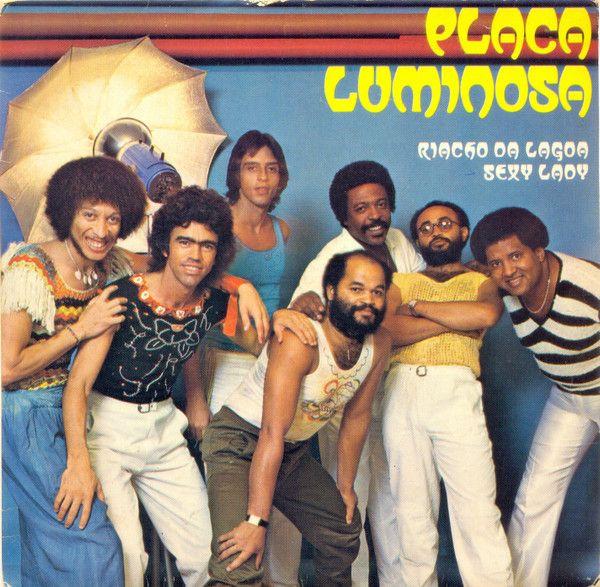 Capa do Single/EP "Riacho Da Lagoa / Sexy Lady", de Placa Luminosa