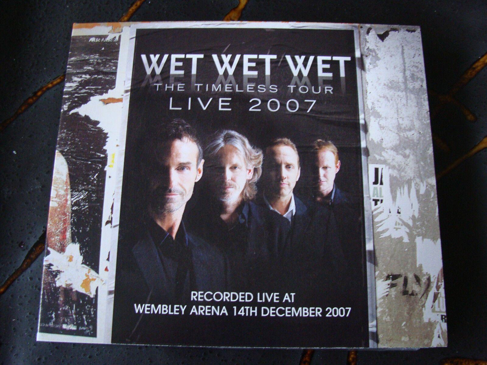 Portada de Álbum "The Timeless Tour - Live 2007", de Wet Wet Wet
