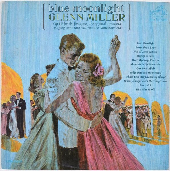 Capa do Álbum "Blue Moonlight", de Glenn Miller