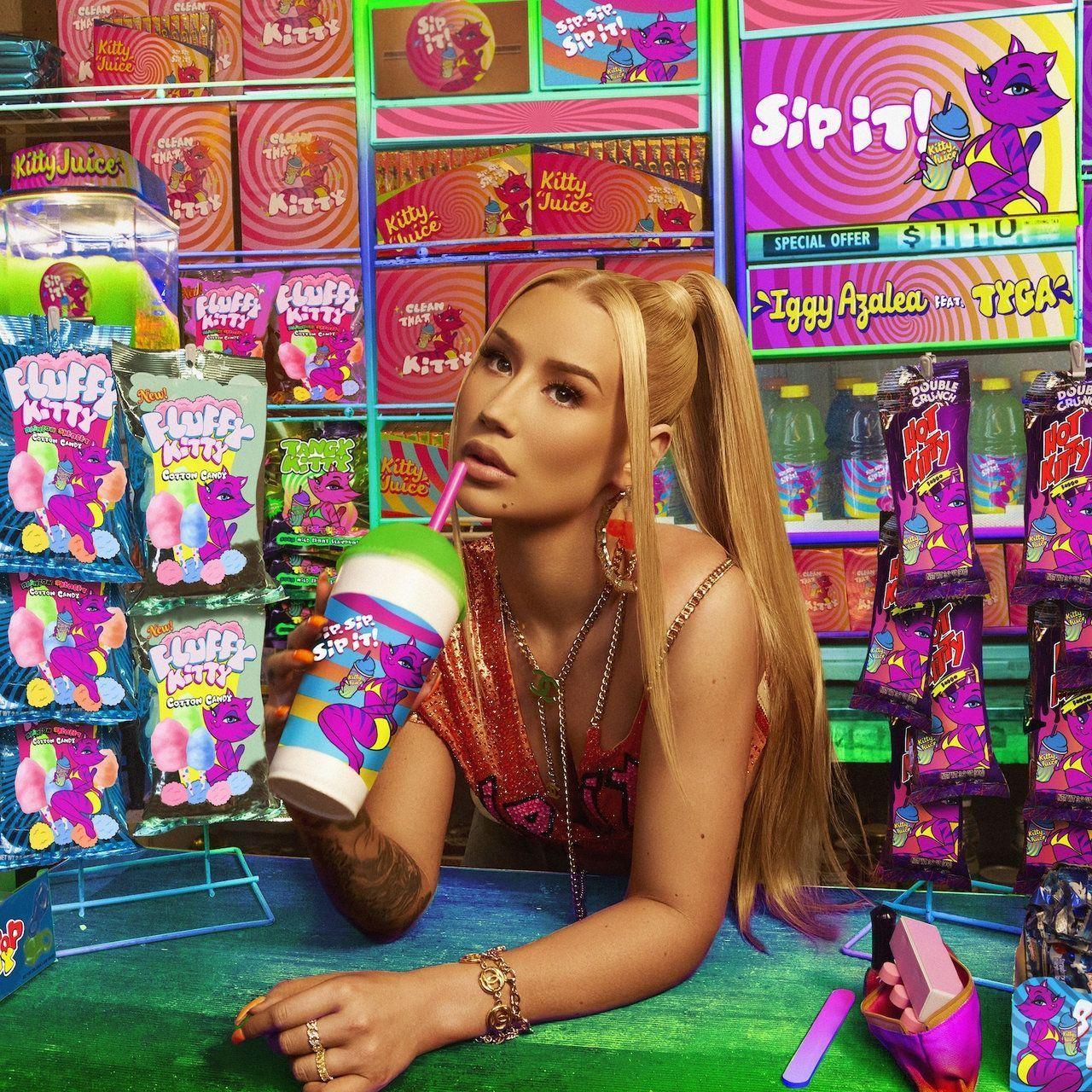 Portada del álbum "Sip It", de Iggy Azalea