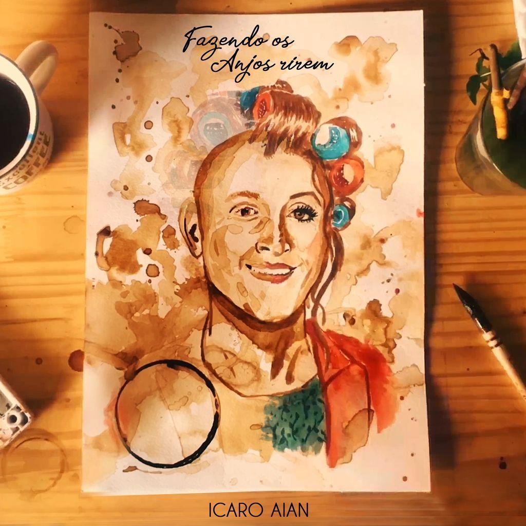 Portada de Sencillo/EP "Fazendo Os Anjos Rirem", de Icaro Aian