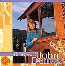 Portada del álbum "All Aboard!", de John Denver