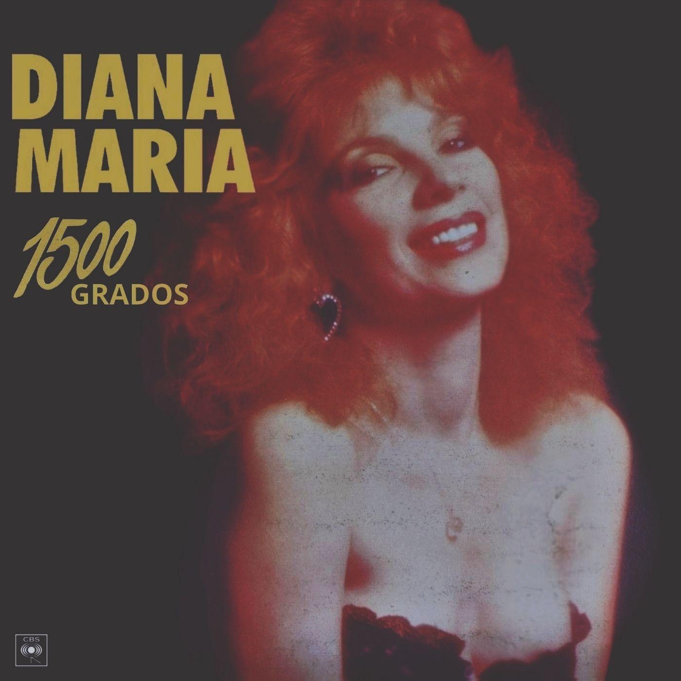 Portada de Álbum "1500 Grados", de Diana María
