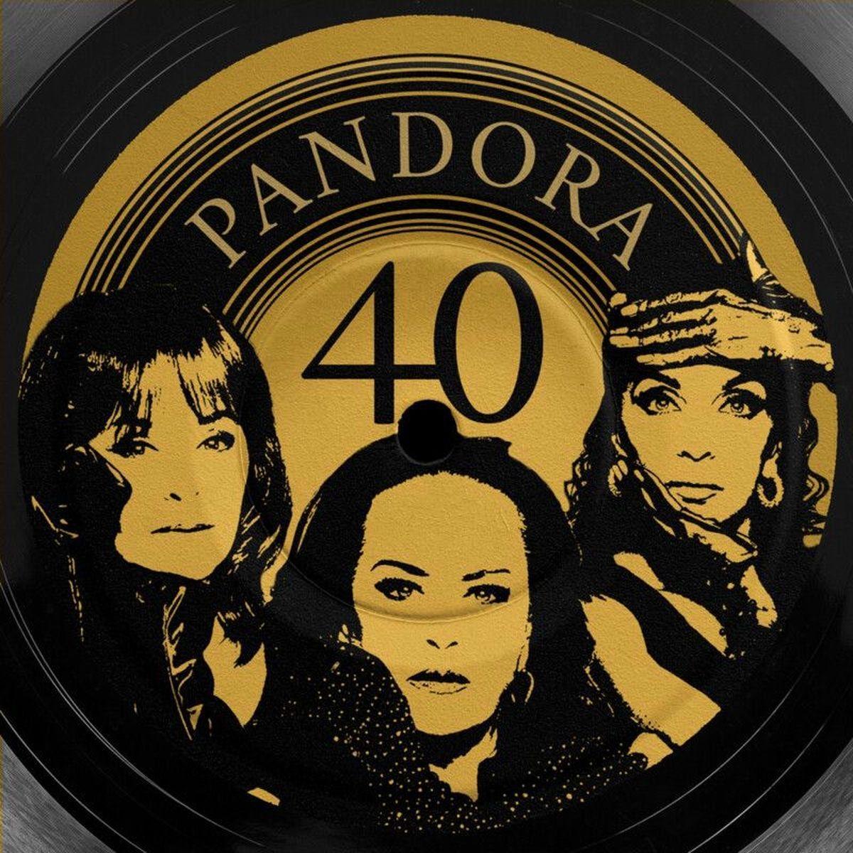 Portada del álbum "Pandora 40", de Pandora