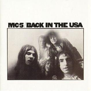 Album cover of "Back In The USA" by MC5