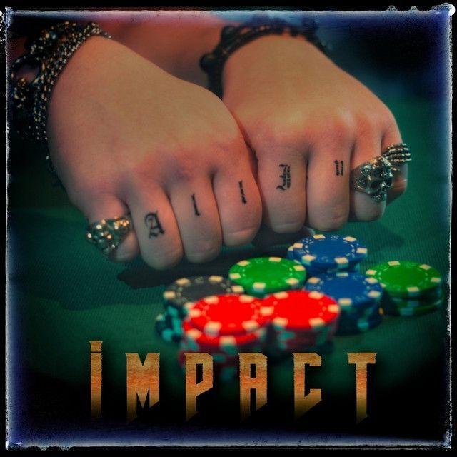 Portada de Sencillo/EP "All In", de Impact (Heavy Metal)