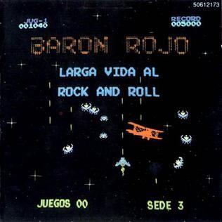Capa do Álbum "Larga Vida Al Rock And Roll", de Barón Rojo