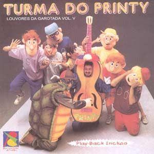 Portada de Álbum "Louvores da Garotada - Vol. V", de Turma do Printy