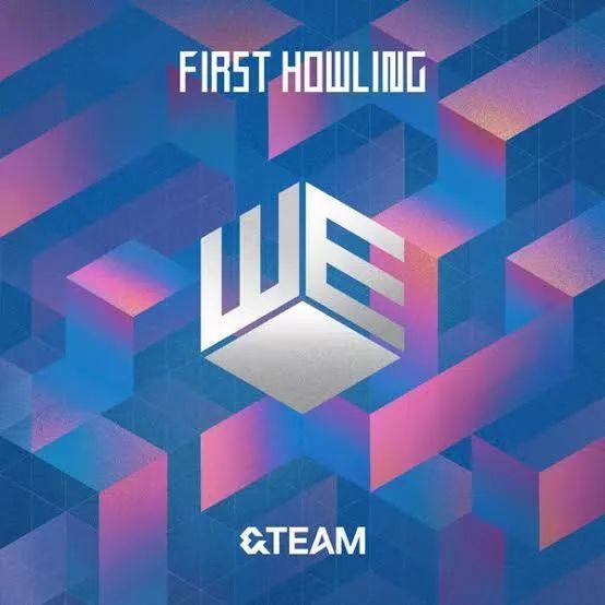 Capa do Single/EP "First Howling: We", de &TEAM