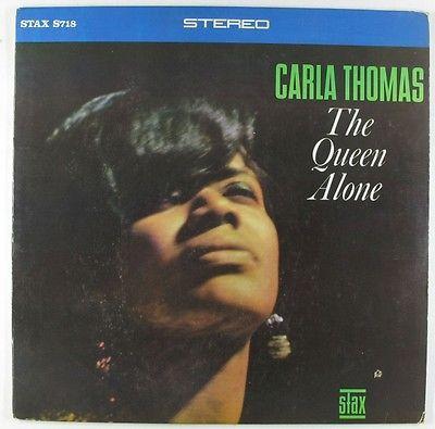 Portada de Álbum "The Queen Alone", de Carla Thomas