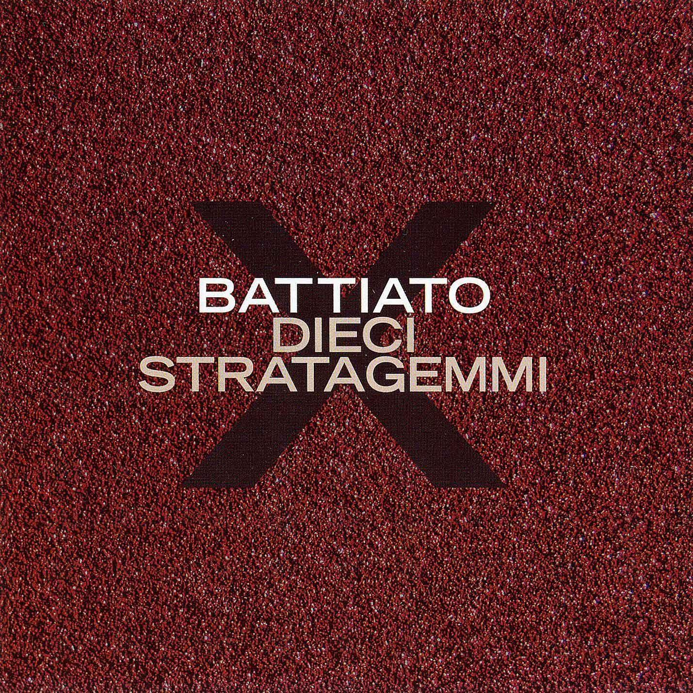 Portada de Álbum "Dieci Stratagemmi", de Franco Battiato