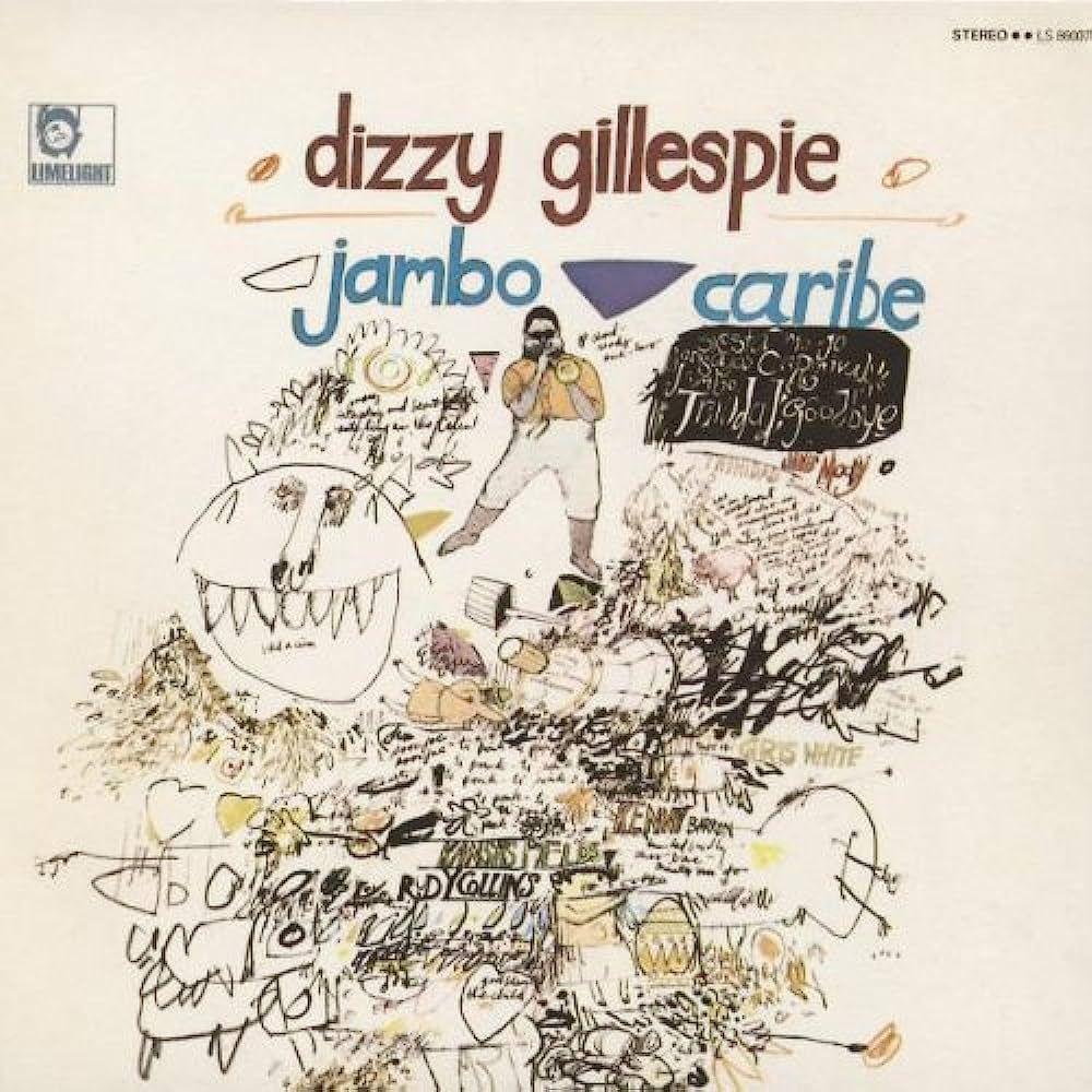 Portada del álbum "Jambo Caribe", de Dizzy Gillespie