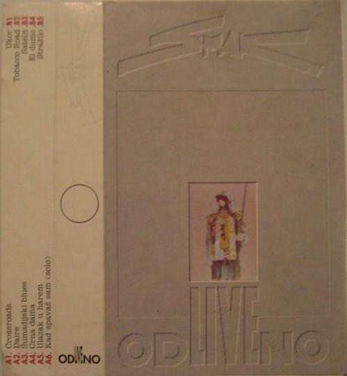 Capa do Álbum "odLIVEno", de Smak