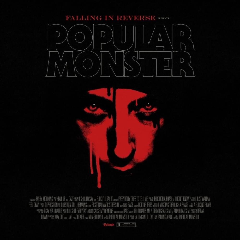 Portada de Sencillo/EP "Popular Monster", de Falling In Reverse
