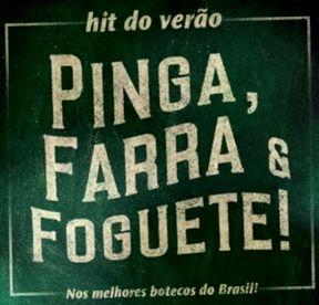 Portada de Álbum "Farra, Pinga e Foguete", de Bruno e Barretto