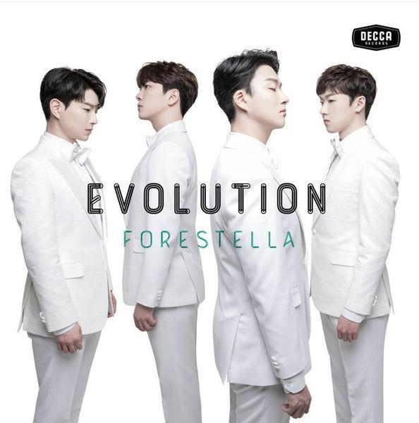 Portada de Álbum "Evolution", de Forestella
