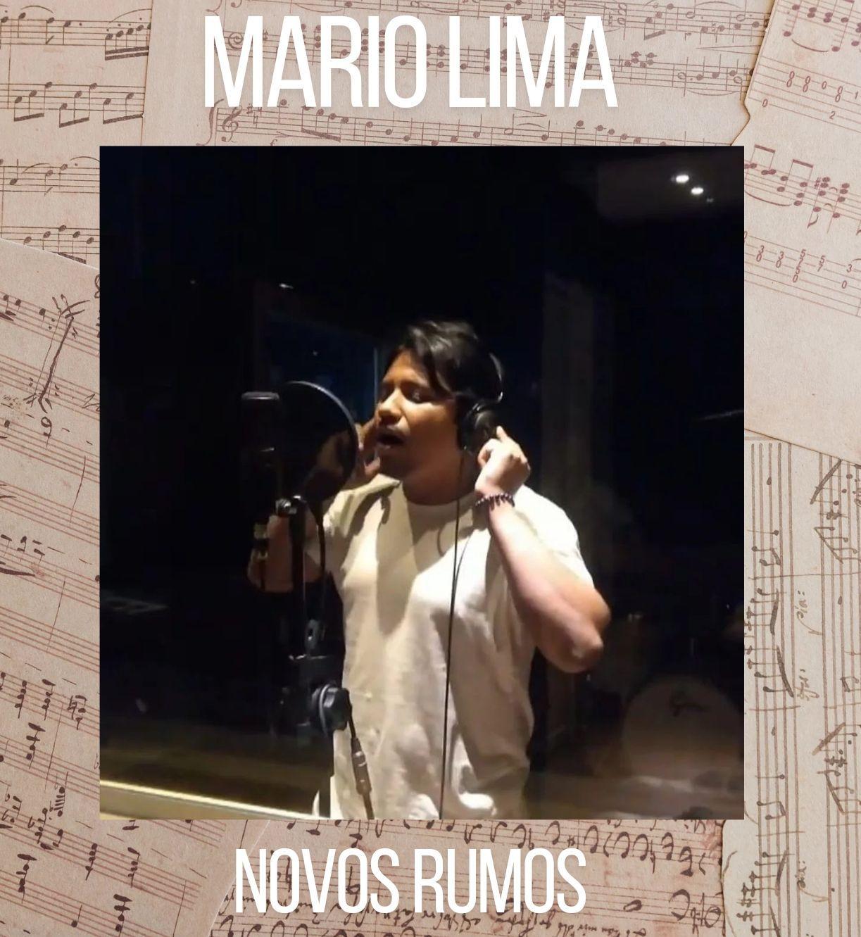 Capa do Single/EP "Novos Rumos", de Mario Lima