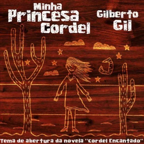 Capa do álbum "Minha Princesa Cordel (part. Roberta Sá)", de Gilberto Gil