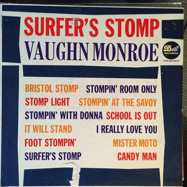 Portada de Álbum "Surfer's Stomp", de Vaughn Monroe