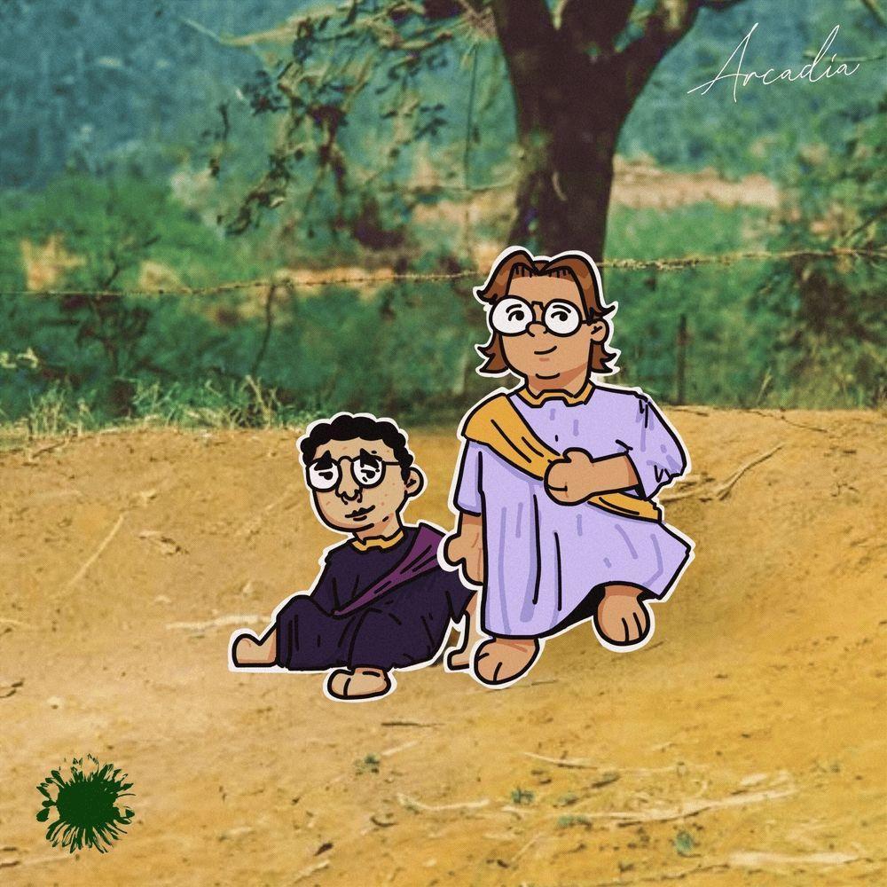 Portada de Sencillo/EP "Arcádia (part. TheJoia)", de Flower (UNCHROMA)