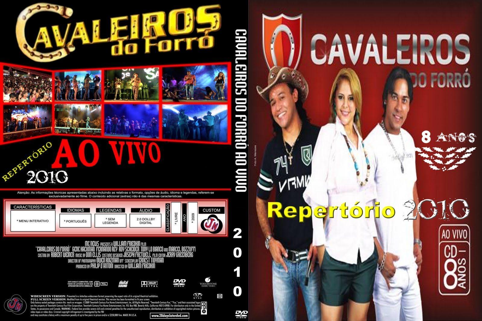 Portada de Álbum "Cavaleiros do Forró - Volume 8 (2010)", de Cavaleiros do Forró