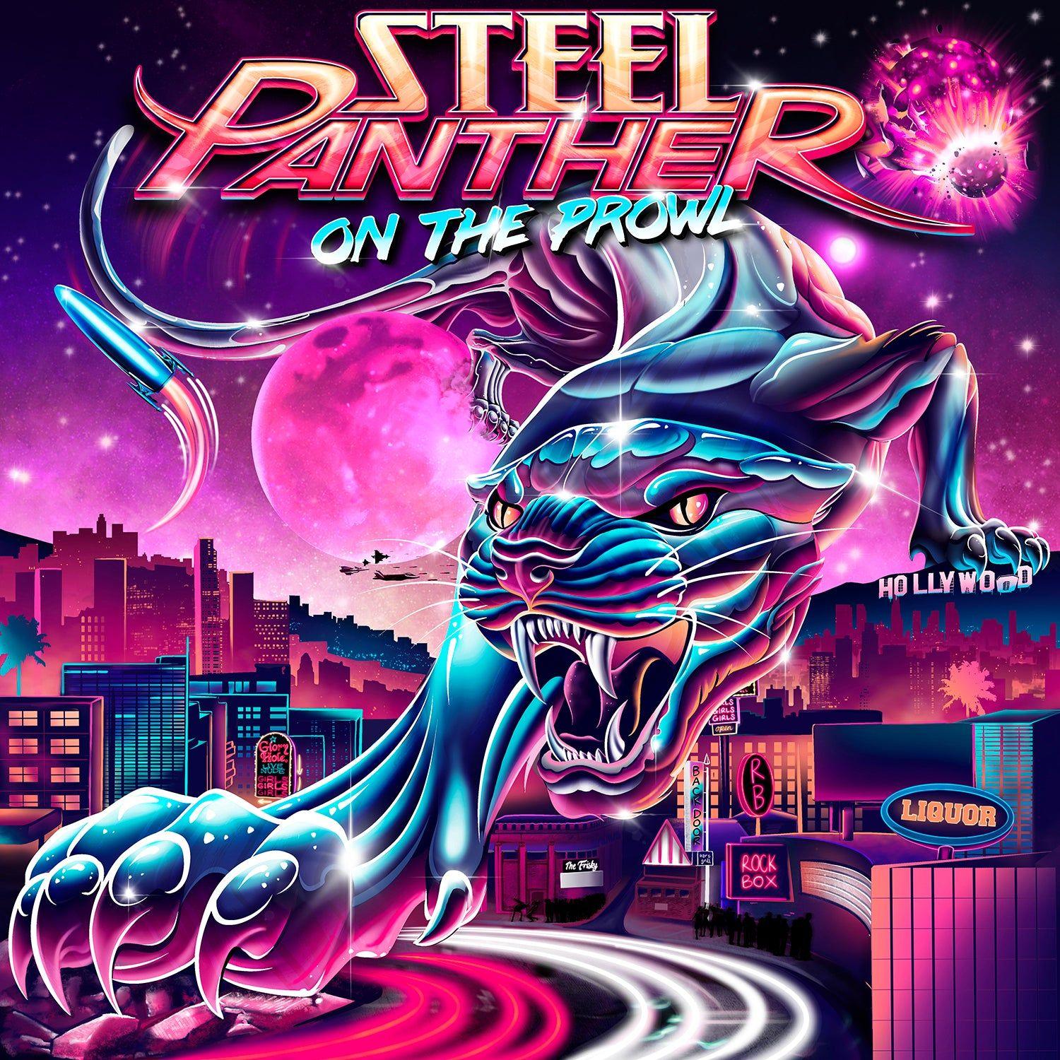 Portada de Álbum "On the Prowl", de Steel Panther