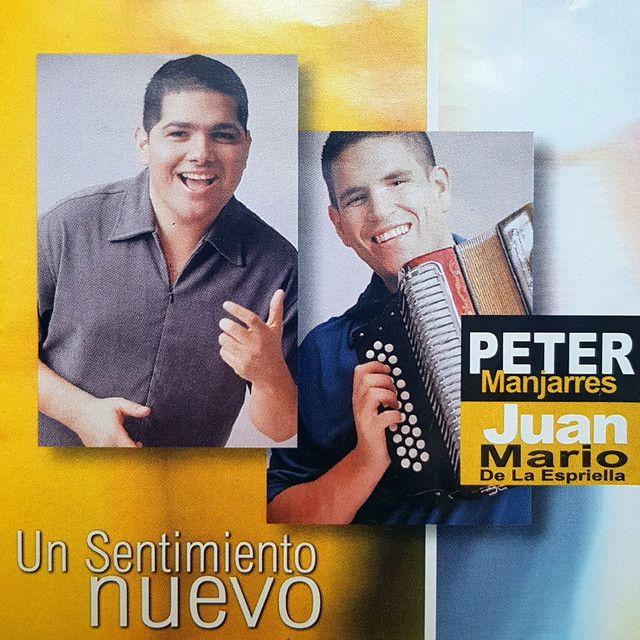 Portada de Álbum "Un Sentimiento Nuevo", de Peter Manjarres