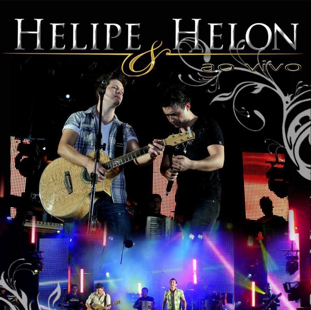 Portada de Álbum "Ao Vivo em Forquilhinha (SC)", de Helipe & Helon