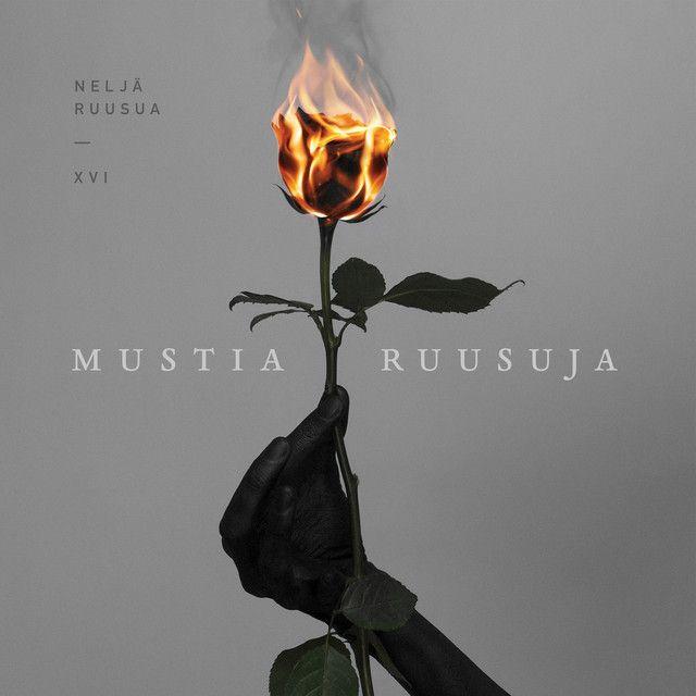 Capa do Álbum "Mustia Ruusuja", de Neljä Ruusua