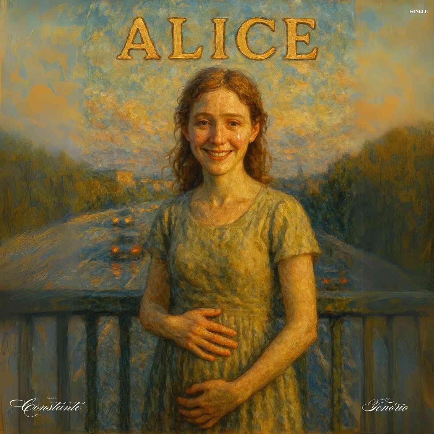 Portada de Sencillo/EP "Alice", de Allan Constante