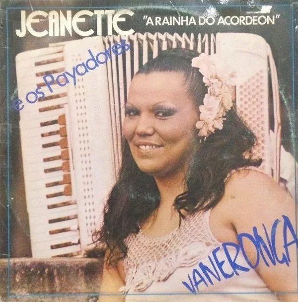 Portada de Álbum "A Rainha Do Acordeon", de Jeanette