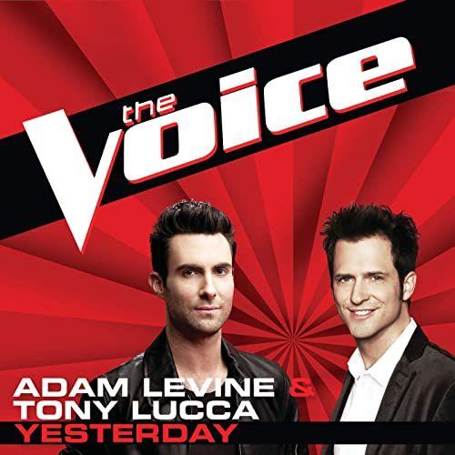 Capa do Single/EP "Yesterday (The Voice Performance)", de Adam Levine