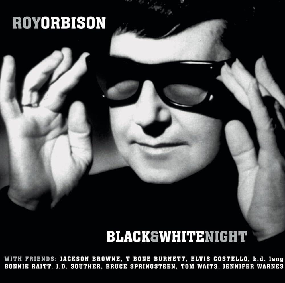 Portada del álbum "Black & White Night", de Roy Orbison